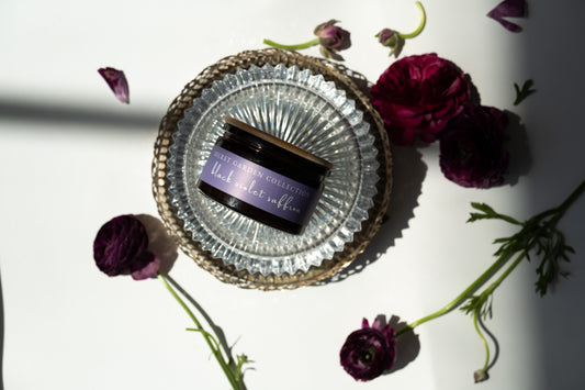 Secret Garden Collection: Black Violet and Saffron